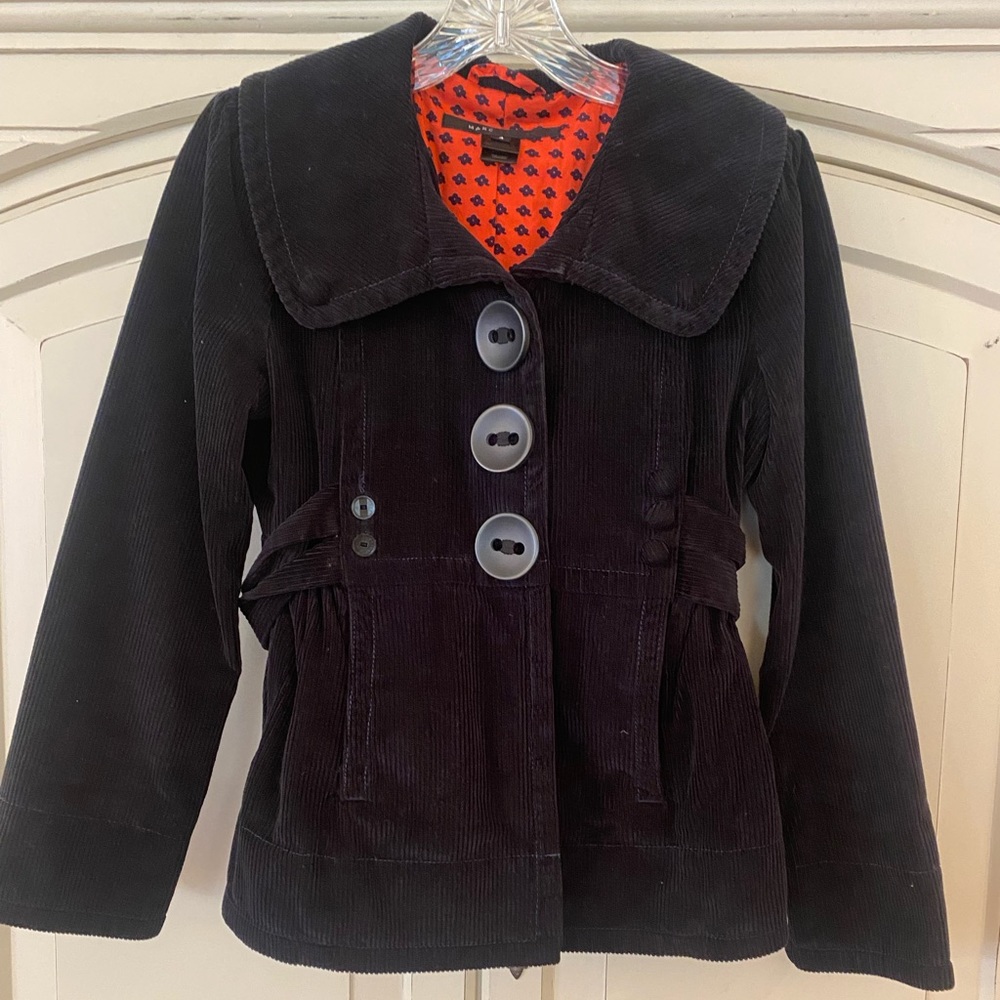Marc Jacobs Corduroy Peacoat Size 4